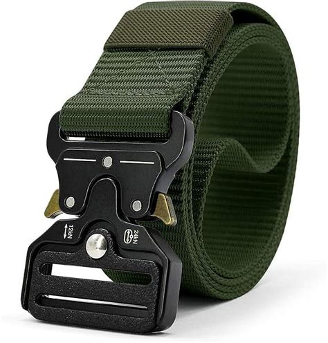 Work Belts for Men, Tactical Belts, Nylon Adjustable Durable Strong ...
