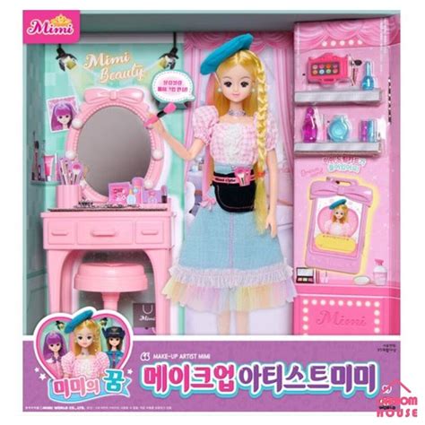 Image result for Barbie Doll Makeup Set Sticker Box