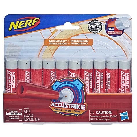NERF Mega Accustrike Refill - 10 darts - Blaster-Time