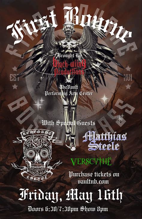 First Bourne/ Renegade Cartel/ Matthias Steele/ Verscythe, 791 Purchase ...