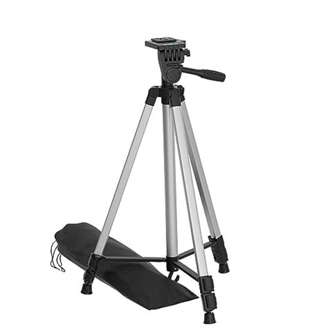 Amazon Basics Aluminium Professional Sturdy Tripod with Mobile Phone ...