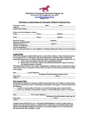 Fillable Online wildheartstherapeutic Wild Hearts Therapeutic ...