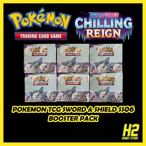 POKEMON TCG [Sword & Shield] - Chilling Reign (Booster Pack) | Shopee ...