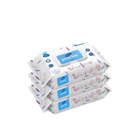 Buy Dignity Poochie 100% Biodegradable Baby Wipes Enriched with Aloe ...
