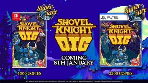 Shovel Knight Dig PS5 and Switch Physical Editions Confirmed