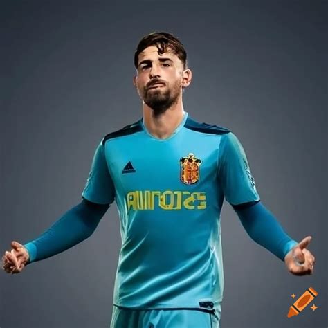 Photo of a spanish football player
