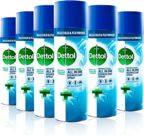 Dettol All-in-One Disinfectant Spray Crisp Linen, India | Ubuy