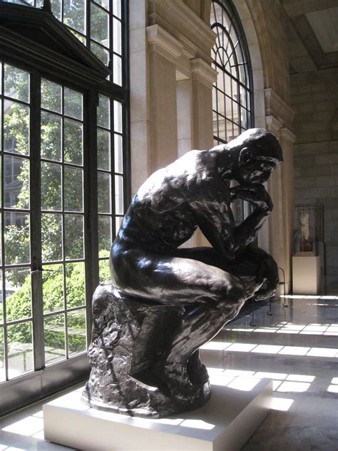 The Thinker by Auguste Rodin, 1904-1917, Baltimore Museum of Art ...