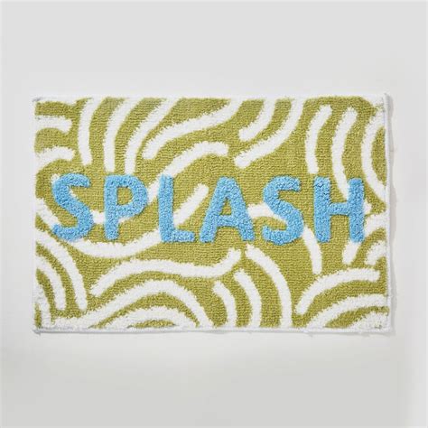 Buy Slate Splash Knitted Anti-Slip Bathmat - 60x40cm from Home Centre ...