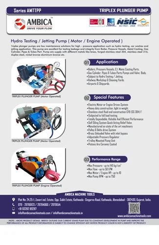 Triplex Plunger Pumps - Plunger High Pressure Pump Manufacturer from ...