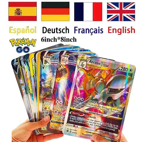 Oversized-Pokemon-Cards-collect-Jumbo-Letters-Cards-Vmax-Vstar-GX ...
