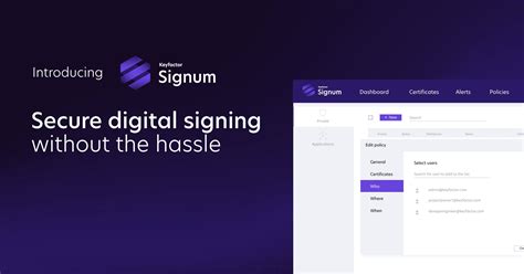 Introducing Keyfactor Signum: A New Signing as a Service Platform