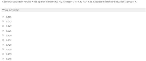 Image result for Calculate Variance Continuous Random Variable