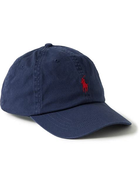 Polo Ralph Lauren - Logo-Embroidered Cotton-Twill Baseball Cap Polo ...