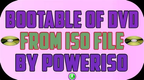 Image result for Making Bootable DVD with PowerISO