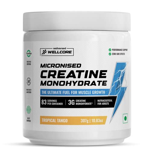 Buy Flavoured Creatine Monohydrate Online in India — Wellversed