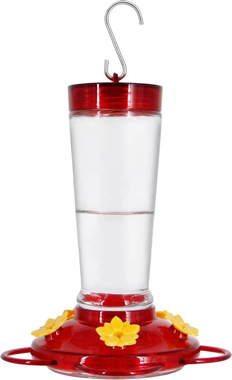 Buy Joliyoou Hummingbird Feeder, 10 Onces Fluid Flower Bird Feeder for ...