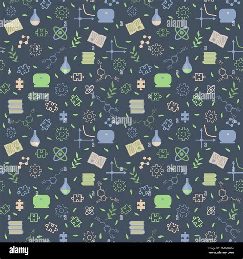 Cute Science Pattern 的图像结果