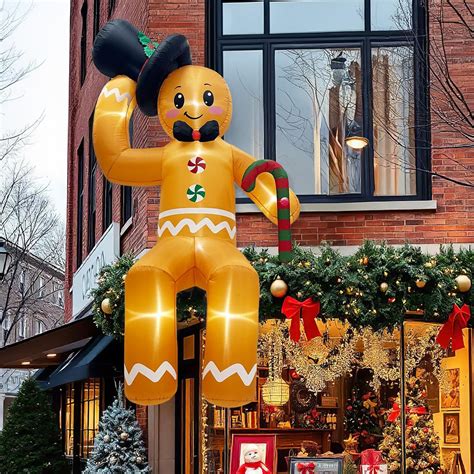 Amazon.com: GUDELAK 10FT Christmas Inflatable Outdoor Decoration ...