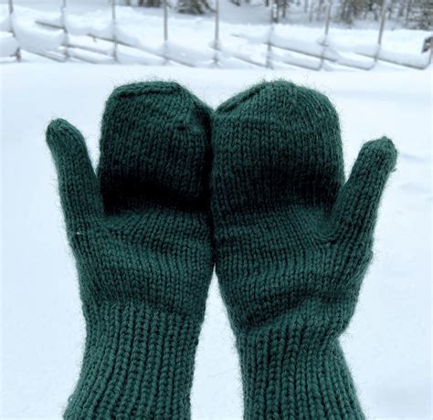 Image result for Basic Knitted Mitten Pattern