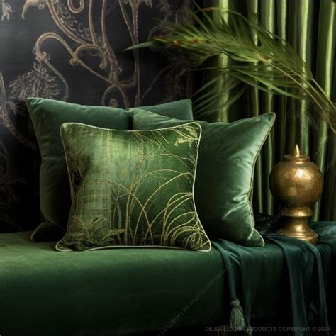 Levi Abstract Velvet Cushion - Decorative Cushions - Symmetry Serenade ...