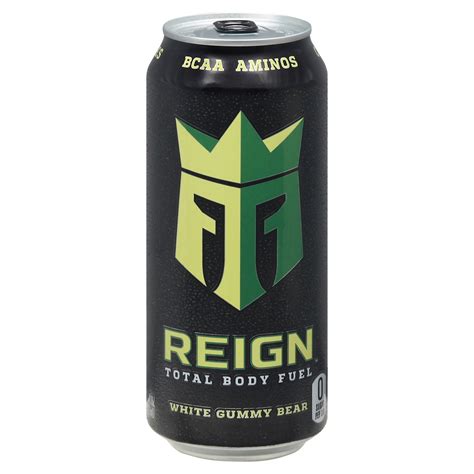 Reign Total Body Fuel White Gummy Bear, Performance Energy Drink | Shipt