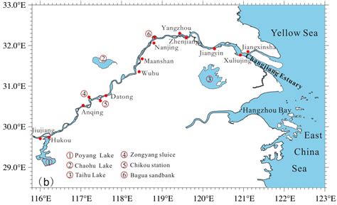 Chang Jiang River Location