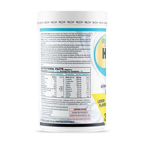 Buy Now Rich Inserts Hydrate Glucose Electrolyte Energy Drink ...