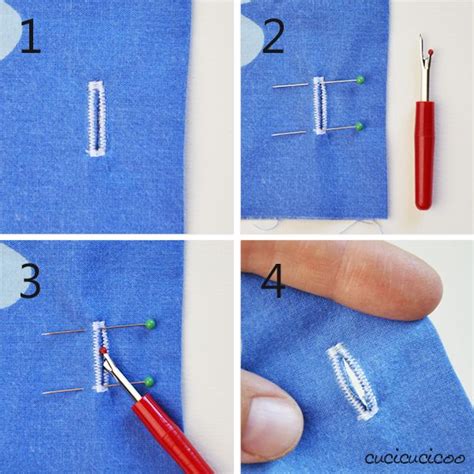 Image result for Elna Buttonhole Sewing Tutorial