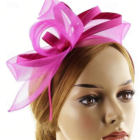 Fascinators Net Wedding Birthday Elegant Cute With Bowknot Tulle ...