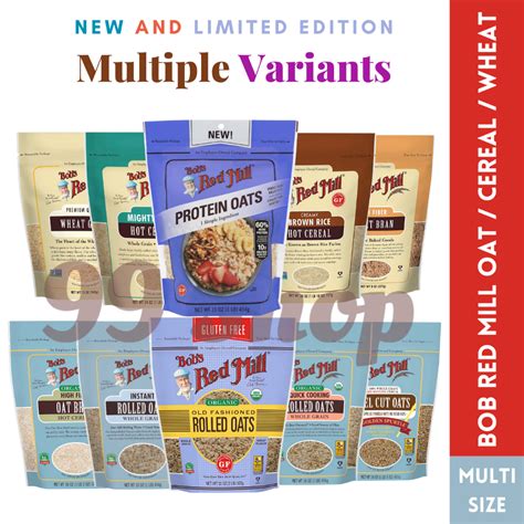 Bob's Red Mill Oats Series Gluten Free Whole Grain Steel Cut Oats | Old ...