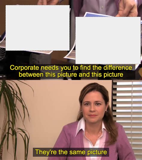 The Same Picture Meme Template