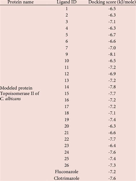 Image result for Docking Score