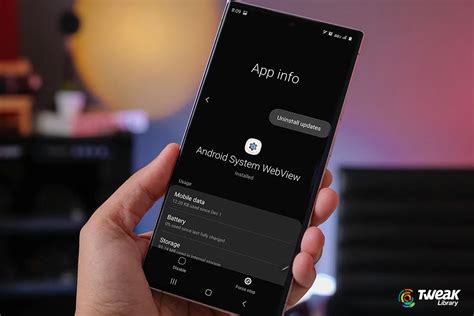 Image result for Android System WebView Disable or Enable