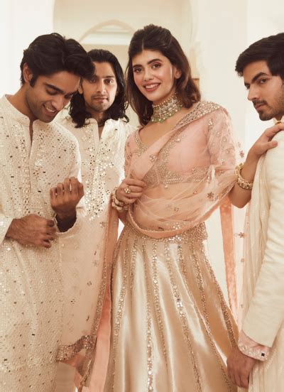 Lehenga set as seen on Sanjana Sanghi – abhinavmishra