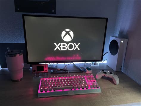 My current setup. Just got my Xbox series s today! My first Xbox since I’ve always been a ...