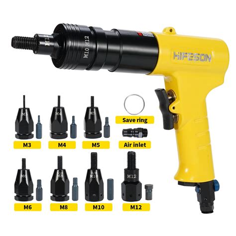 +Using the Fastenpro Threaded Insert Rivet Gun 的图像结果