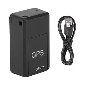 GF-07 Mini GPS Tracker, GSM/GPRS Locator for Car, Kids, Dogs, Compact ...