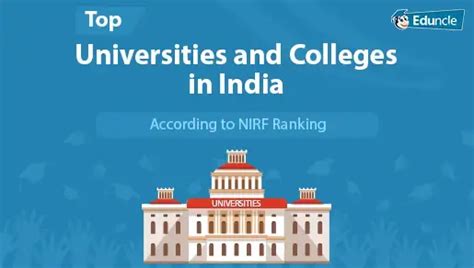 List of Top Ranked Universities & Colleges in India You Must Know!