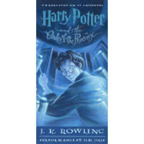Harry Potter and the Order of the Phoenix (Audiobook On Cassette Tape ...
