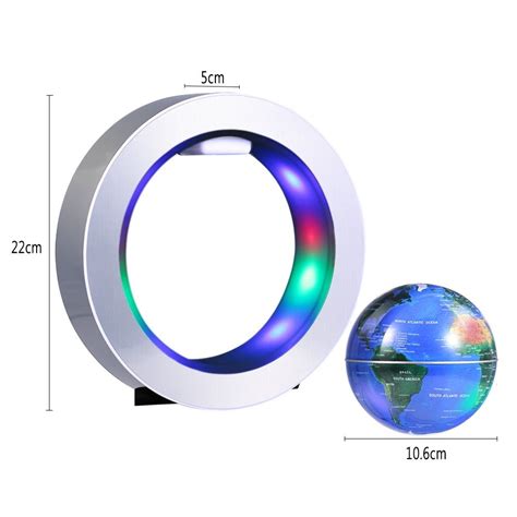 Buy FAGINEY Magnetic Levitating Globe Floating Globe With LED Lights ...