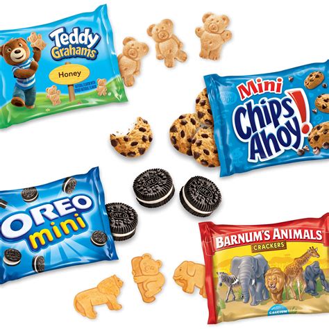 Nabisco Team Favorites Variety Pack, OREO Mini, CHIPS AHOY! Mini, Teddy ...