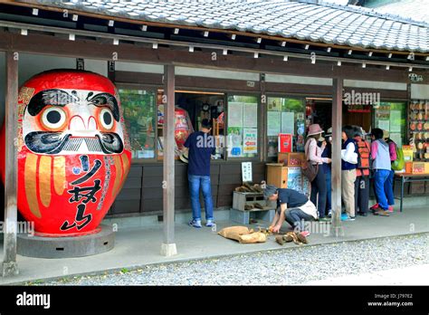 Daruma dolls at Shorinzan Daruma Temple in Takasaki