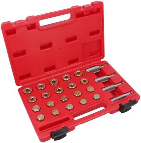 Oil drain sump plug differential gear box damaged thread repair kit ...