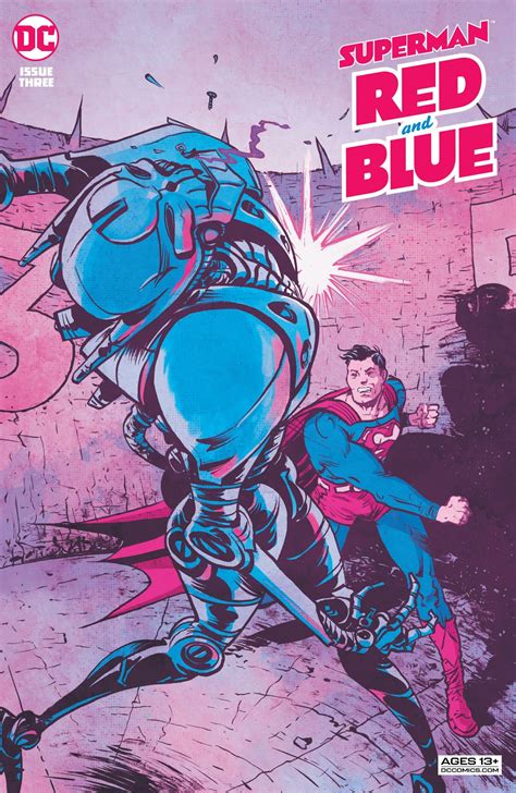 Supergirl Comic Box Commentary: Review: Superman Red And Blue #3