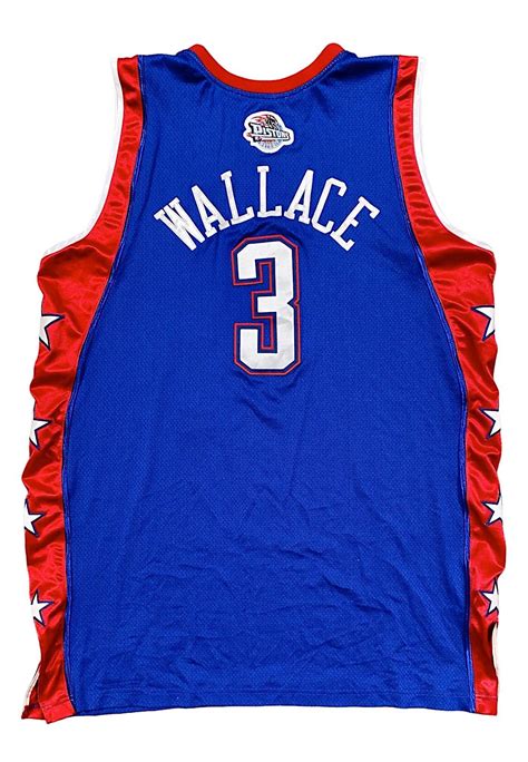2004 Ben Wallace Detroit Pistons Eastern Conference All-Stars Pro-Cut ...