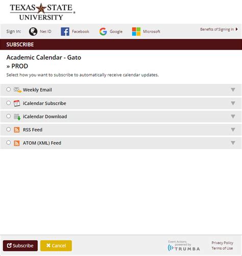 Academic Calendar - Tutorial : Office of the University Registrar ...