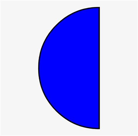 Blue Half Circle Logo