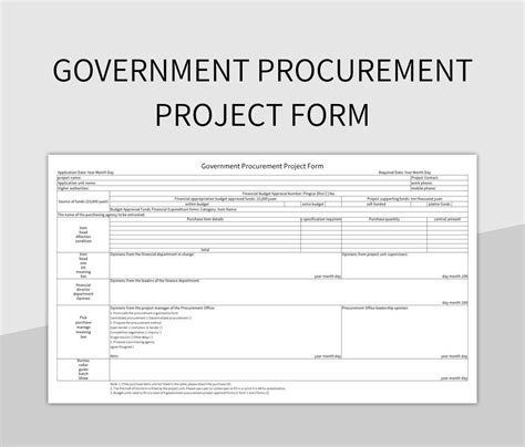 Image result for Local Government Procurement Template
