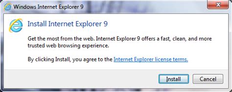Image result for Install Internet Explorer 9
